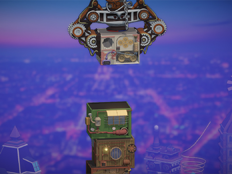 Permainan Steampunk Tower Builder talian