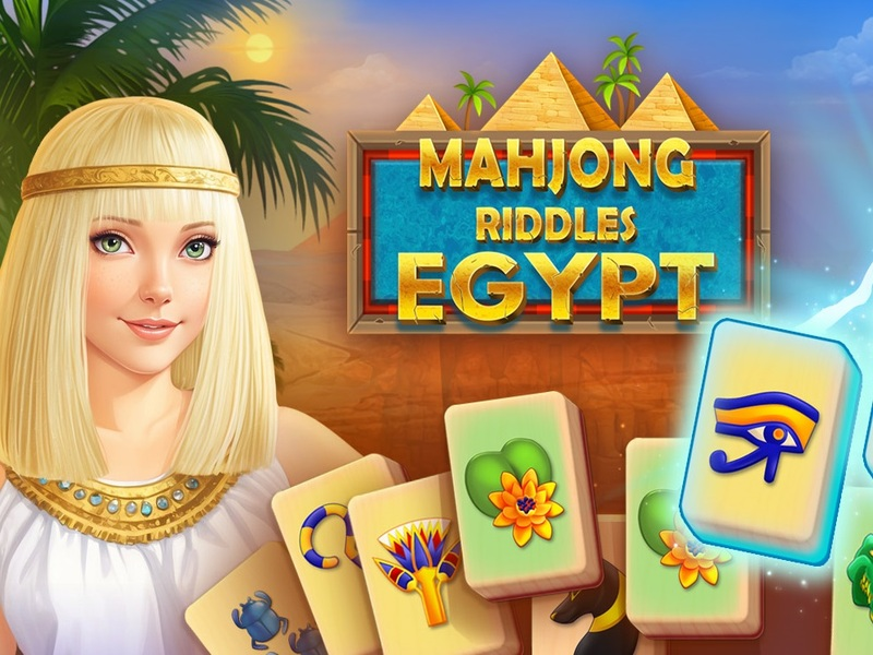 Permainan Mahjong Riddles: Mesir talian