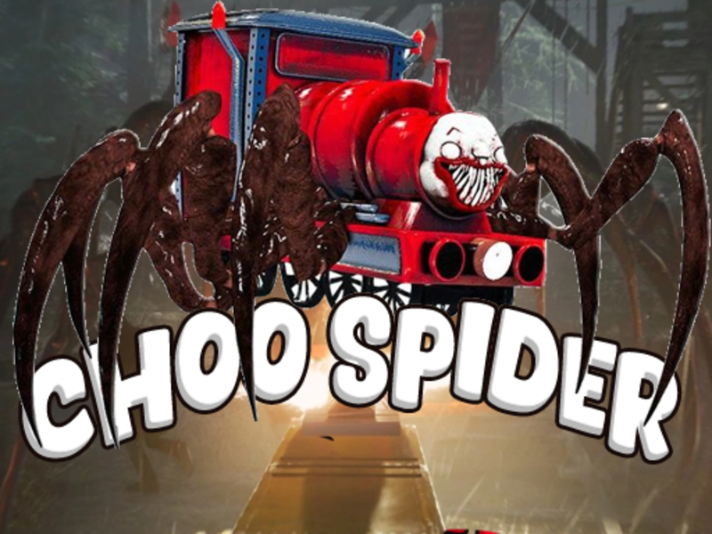 Permainan Kereta Api Monster Choo Choo Spider talian