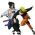 Naruto bergaduh  dalam talian